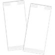 Immagine di BUSTE PORTAPOSATE BIANCHE +TOV 105X250 Ct1000pz