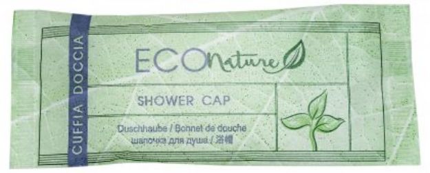 Immagine di ECO NATURE BIO - CUFFIA DOCCIA FLOWPACK Cartone 500pz