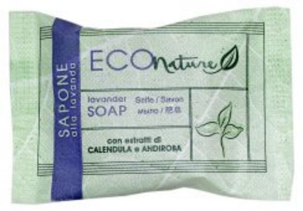 Immagine di ECO NATURE BIO - SAPONE FLOWPACK 20GR ROTONDO Cartone 500pz