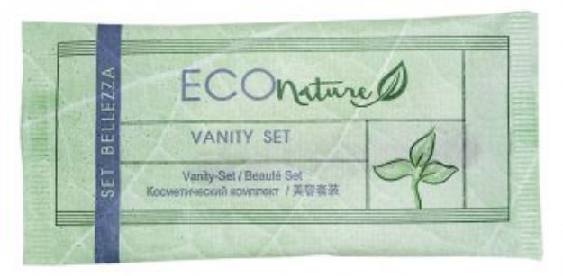 Immagine di ECO NATURE BIO - SET VANITY FLOWPACK Cartone 500pz