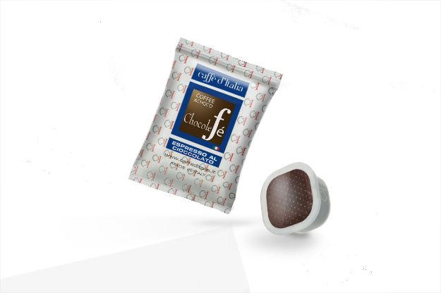 Immagine di CAPSULE CHOCOLEFE - Espresso al cioccolato Conf.50pz