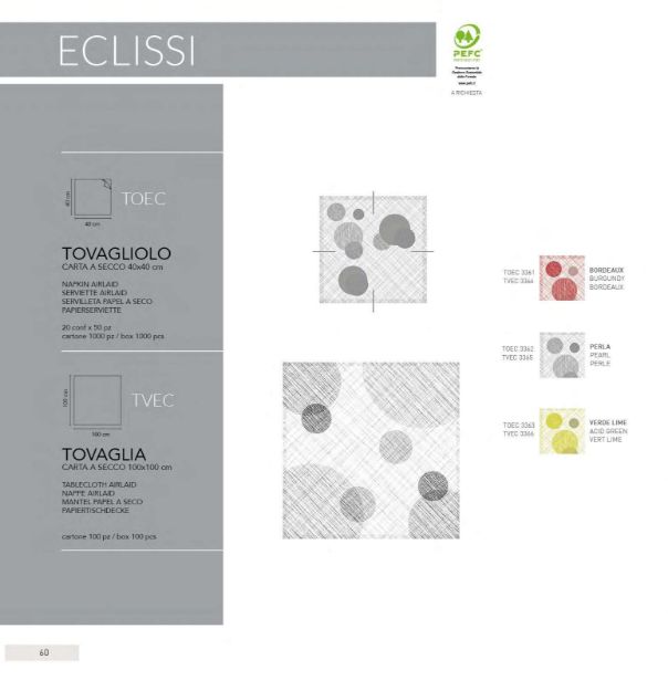 Immagine di TOVAGLIA E TOVAGLIOLO AIRLAID ECLISSI