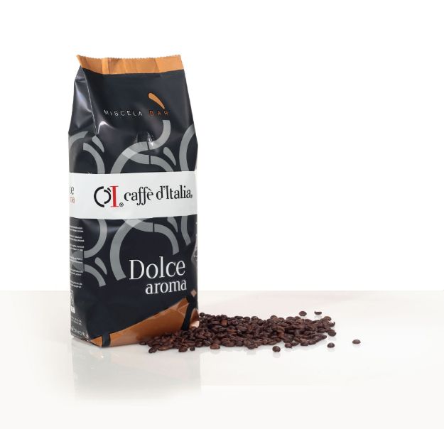 Immagine di CAFFE' IN GRANI DOLCEAROMA - 50%Arabica+50%Robusta 1kg