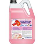 Immagine di UNI5 SOAP ROSA con IGIENIZZANTE tanica kg 5