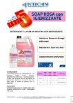 Immagine di UNI5 SOAP ROSA con IGIENIZZANTE tanica kg 5