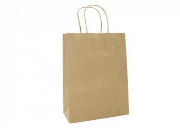 Immagine di BORSE CARTA AVANA 26+17H27 Gr100 Conf.25pz