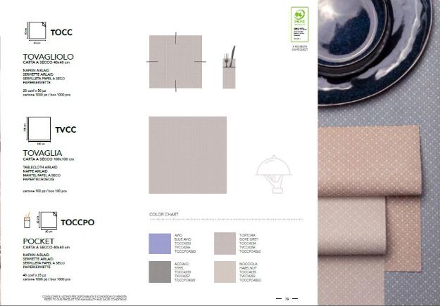 Immagine di TOVAGLIA E TOVAGLIOLO AIRLAID CROCHET